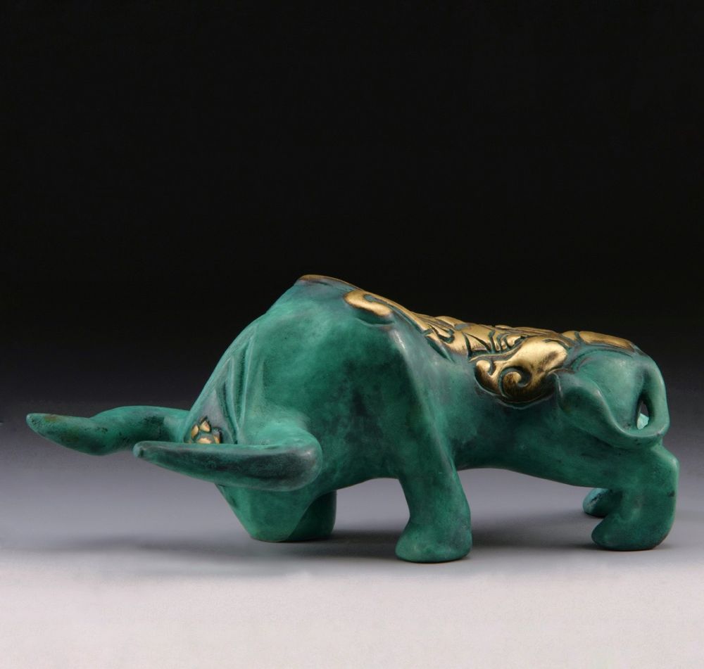 Sculptures, statuettes and miniatures - Dependable Ox - Success Sculpture - GALLERY CHUAN