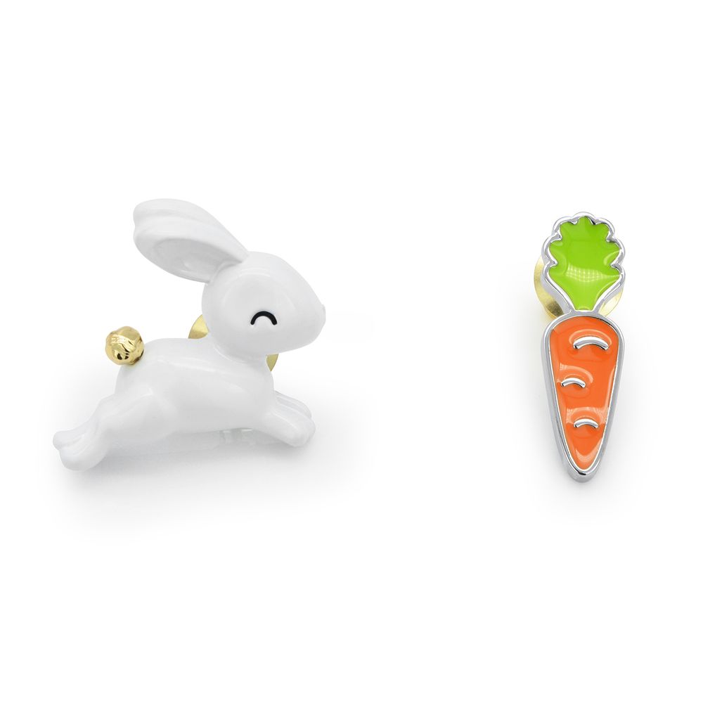 Cadeaux - lapin et carotte Pin - METALMORPHOSE