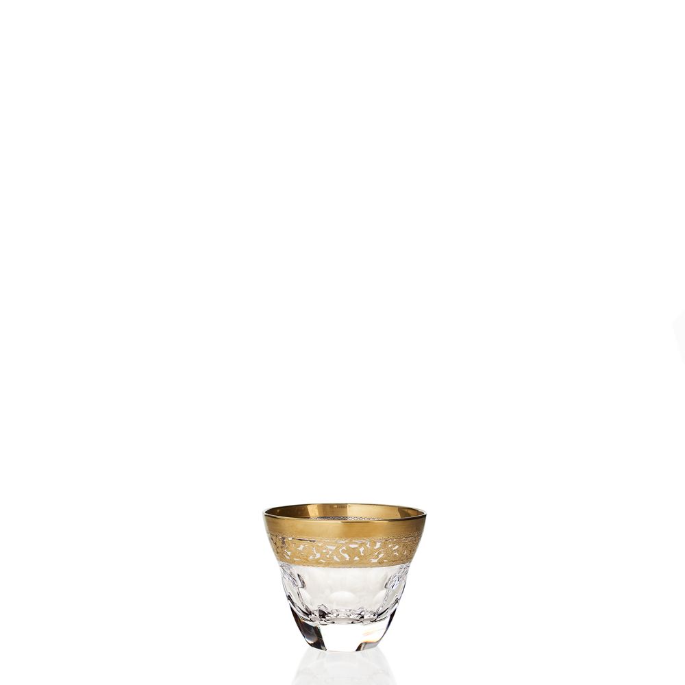 Crystal ware - GIULIA GOLD 421 tableware: stemware, tumblers, martini, jugs, decanter - MARIO CIONI & C