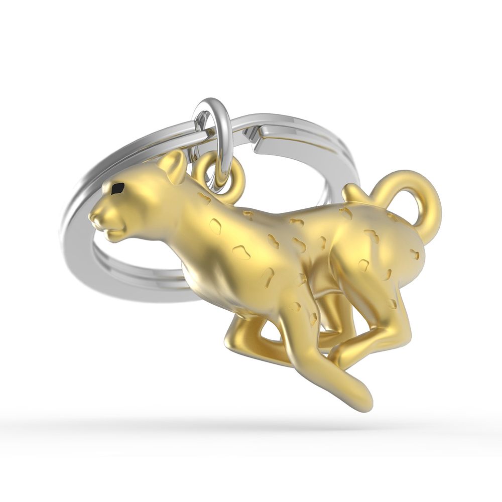 Gifts - Leopard keyring - METALMORPHOSE