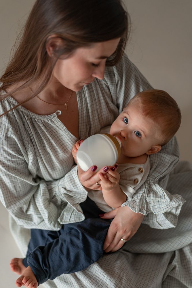 Accessoires pour puériculture - Le BibRond 330 ml / 11 Oz - Curry - ELHEE