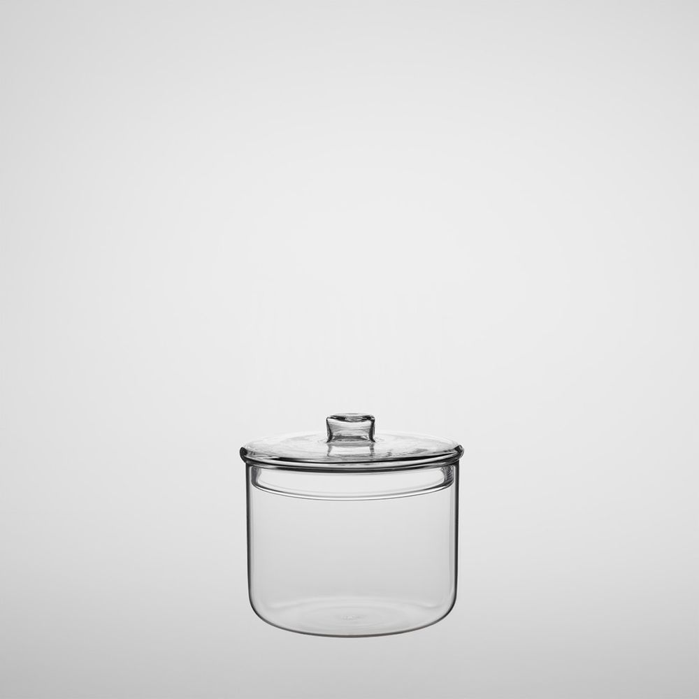 Autres objets connectés - Pot de rangement en verre résistant à la chaleur 400 ml/600 ml - TG