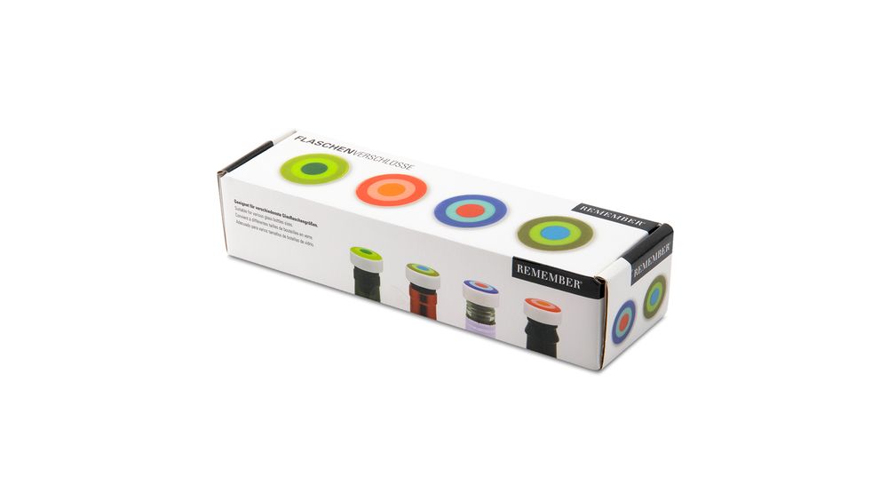 Couverts & ustensiles de cuisine - Bouchons de bouteilles - set de 4. - REMEMBER