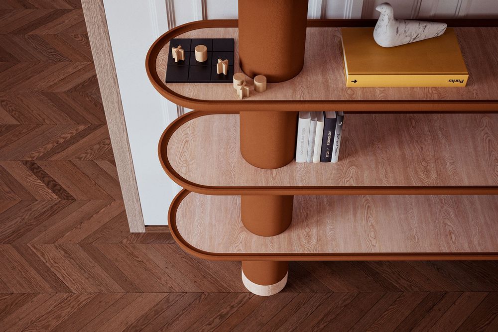 Bookshelves - GRANDE! Bookcase - ITALIANELEMENTS