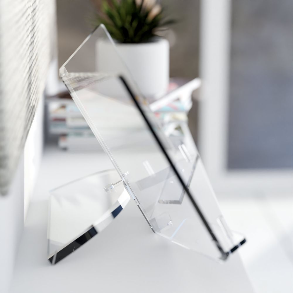 Autres fournitures bureau - Présentoir livre ouvert plexiglas - LA BULLE