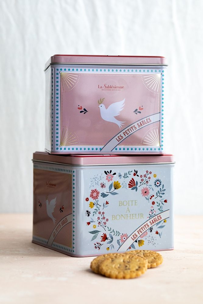 Cadeaux - La Boite à Bonheur - BISCUITERIE LA SABLÉSIENNE