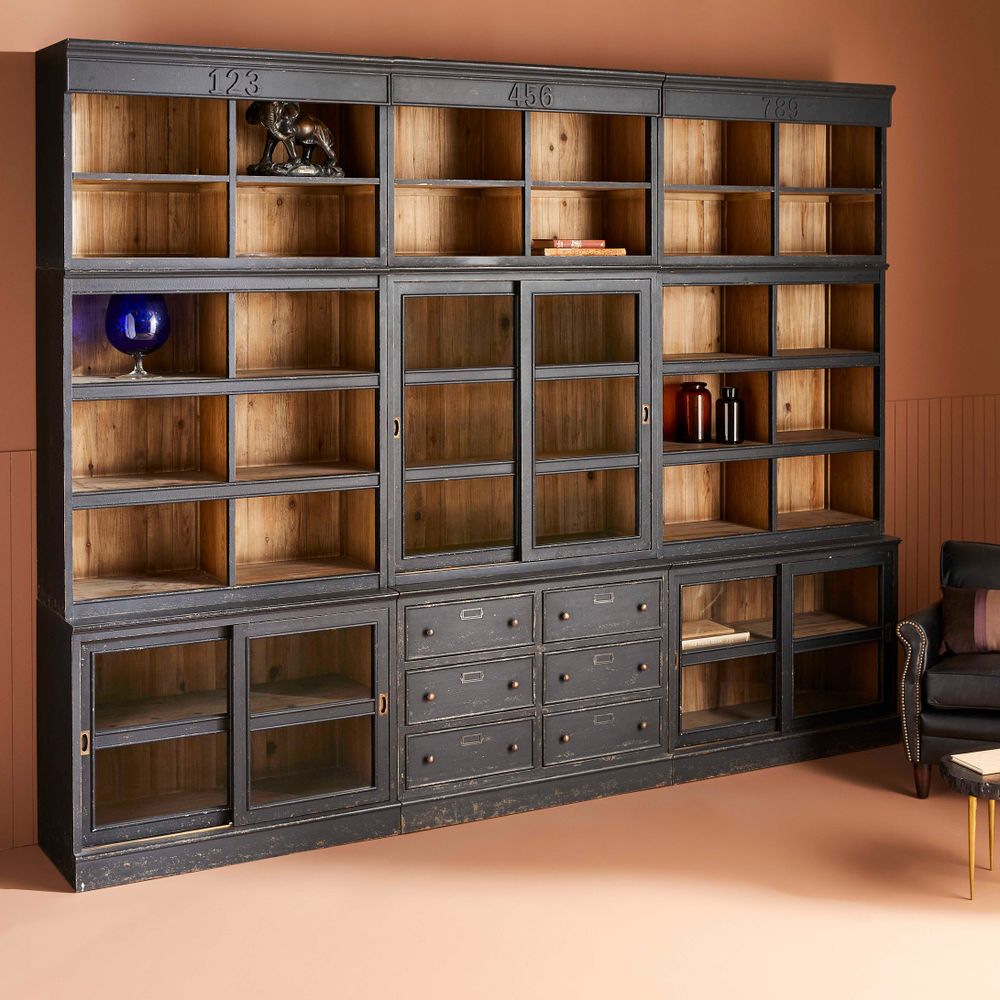 Bookshelves - Amsterdam booshelf - SIGNATURE MOBILIER ET DÉCORATION