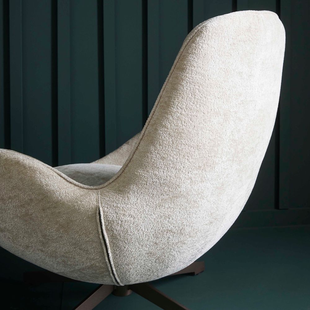 Fauteuils - Fauteuil Queen pivotant - SIGNATURE MOBILIER ET DÉCORATION