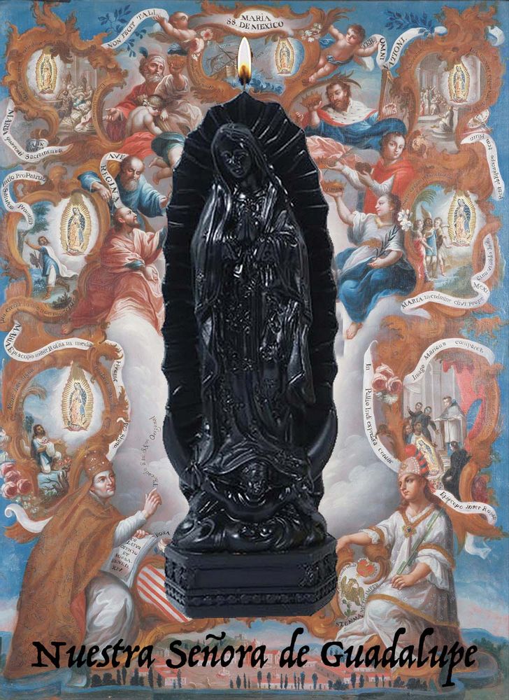 Candles - NUESTRA SENORE DE GUADALUPE CANDLE - BAZARTHERAPY EDITION