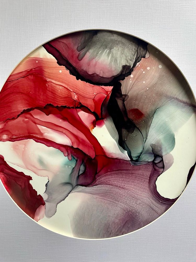 Paintings - Painting on plexiglass 40cm - ARTYPIC