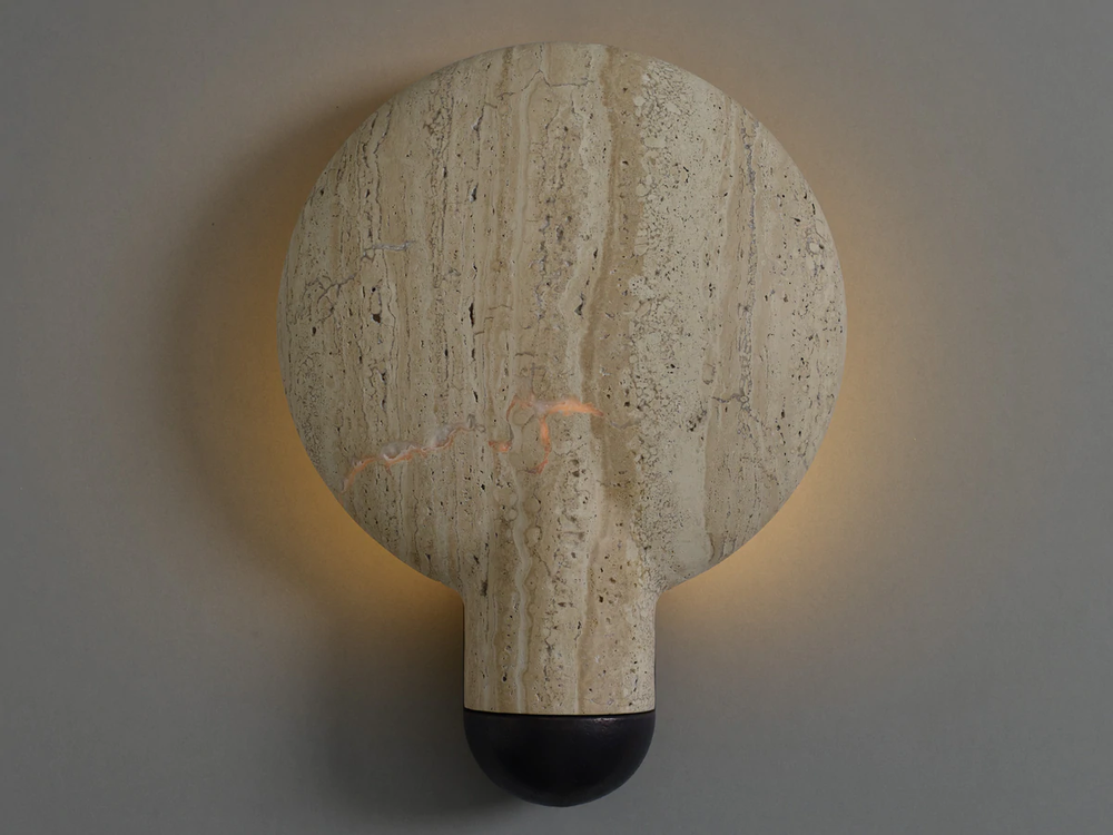 Table lamps - SURFACE WALL SCONCE CLASSICO TRAVERTINE - TONICIE'S