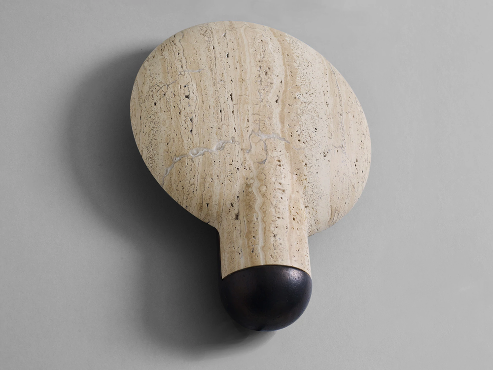 Table lamps - SURFACE WALL SCONCE CLASSICO TRAVERTINE - TONICIE'S