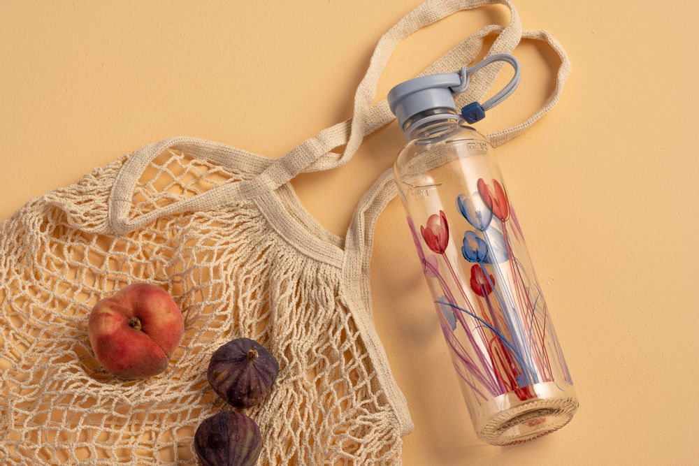 Carafes - In Giro flower 0,75 ml blue flower - LEONARDO