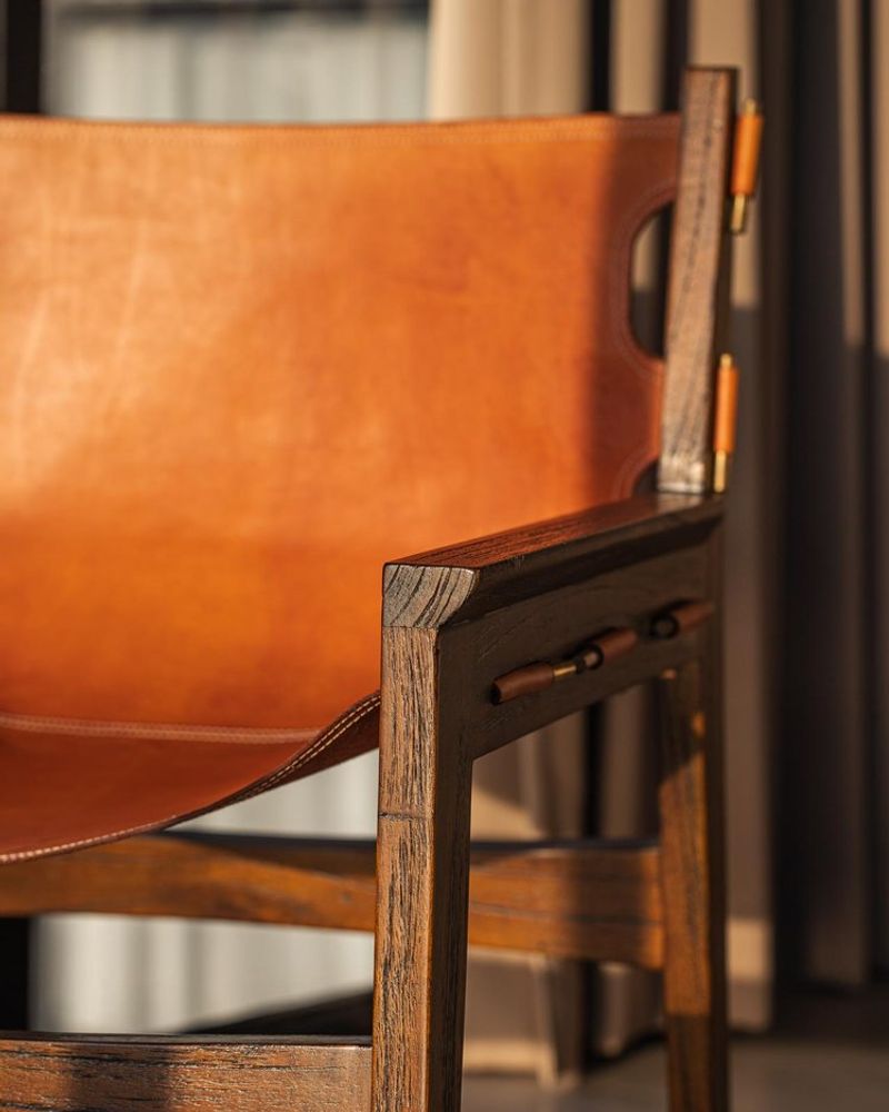Chaises - Tono Leather Chair - TONICIE'S