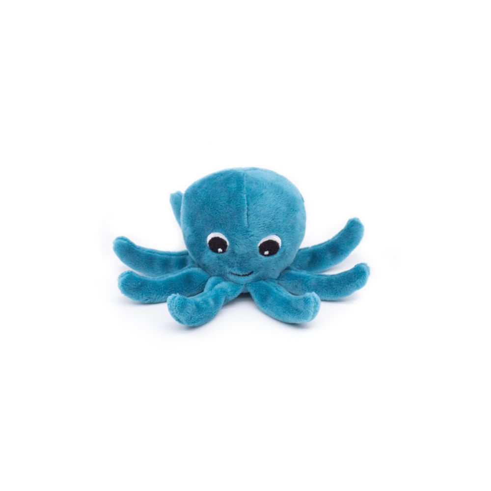 Soft toy - GIANT OCTOPUS MOMMY/BLUE BABY - DEGLINGOS