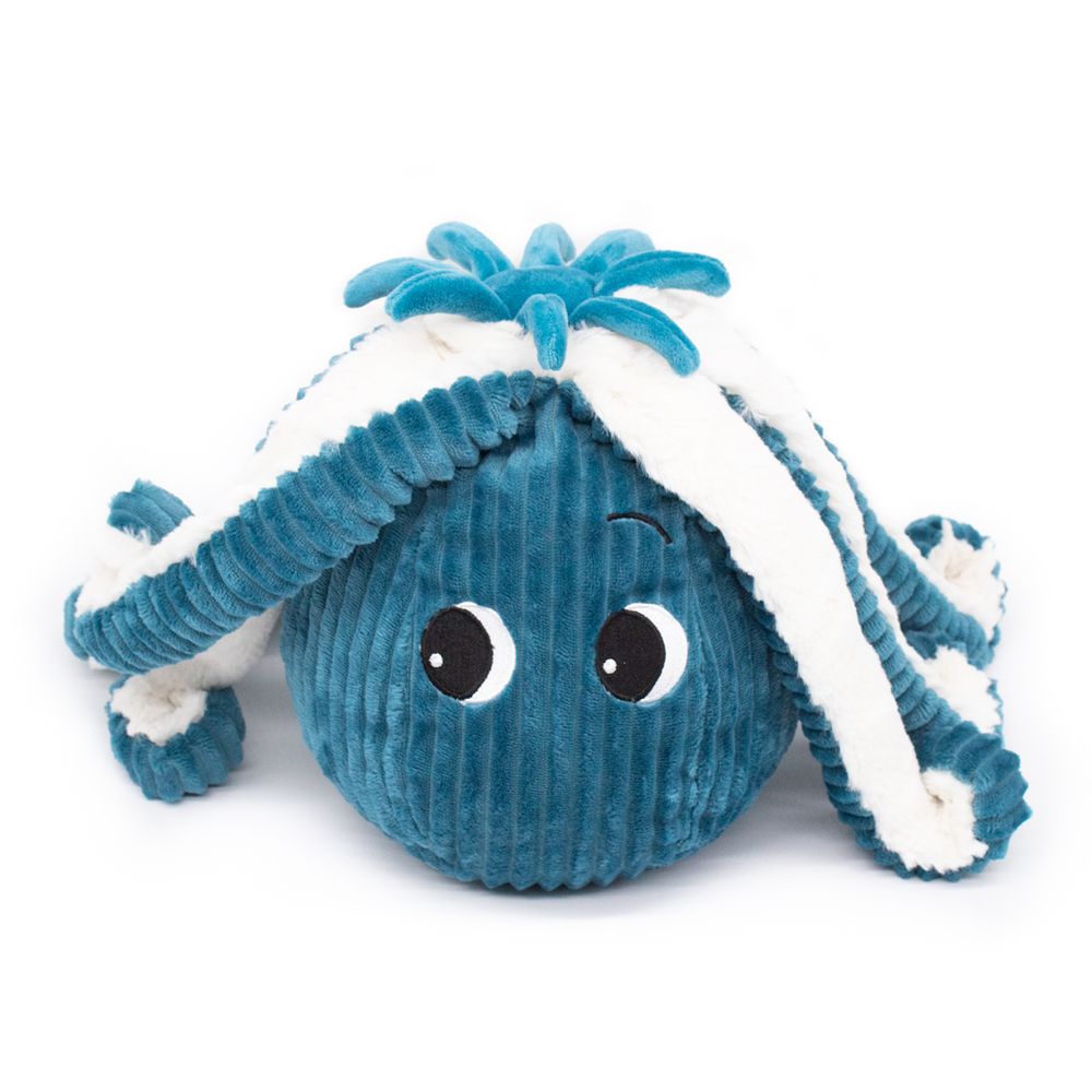 Soft toy - GIANT OCTOPUS MOMMY/BLUE BABY - DEGLINGOS