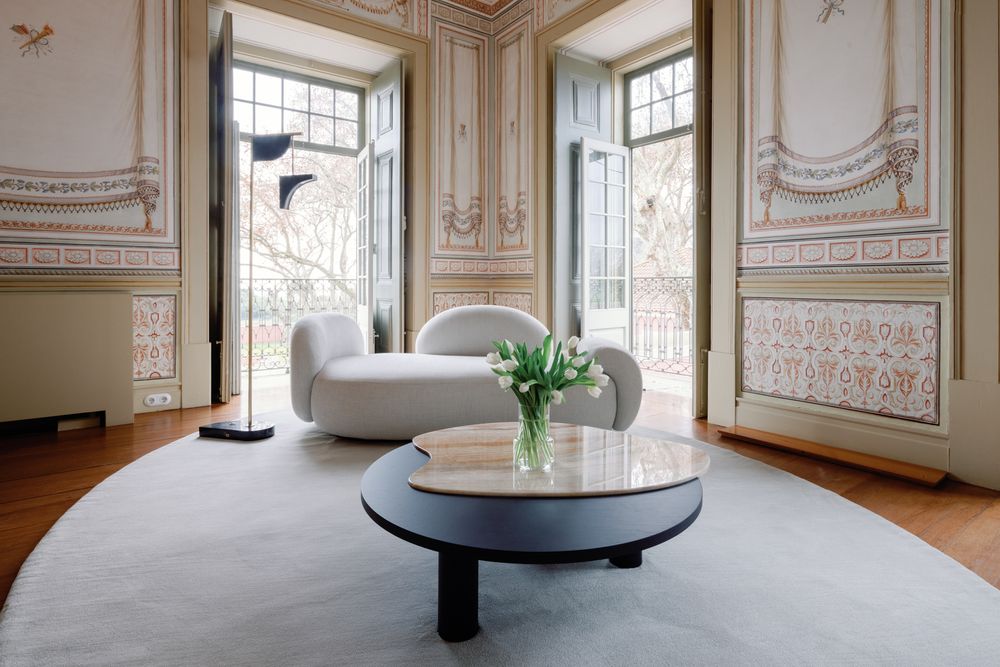 Coffee tables - Greenapple Coffee Table, Bordeira Coffee Table, Shadow Onyx, Handmade in Portugal - GREENAPPLE DESIGN INTERIORS