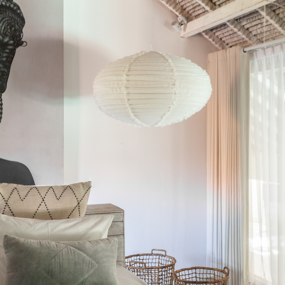 Objets de décoration - Abat-jour en lin - Forme de dôme (6 couleurs+2 tailles) - LUMIERE SHADES