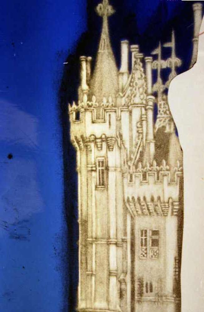 Stained glass decoration - The castle of Saumur  - L'ATELIER THEOPHILE