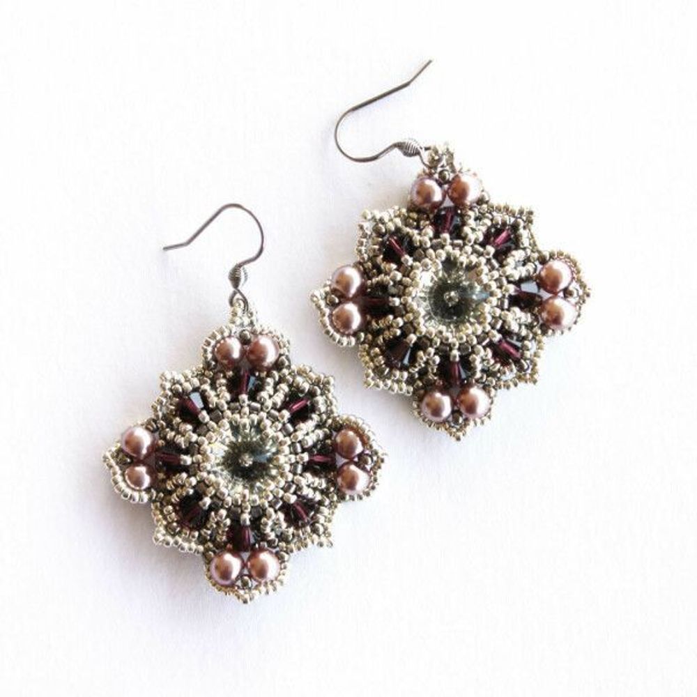 Bijoux - Boucles d'oreilles Baroque - L'ATELIER DES CREATEURS