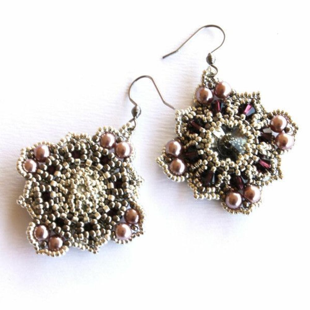 Bijoux - Boucles d'oreilles Baroque - L'ATELIER DES CREATEURS