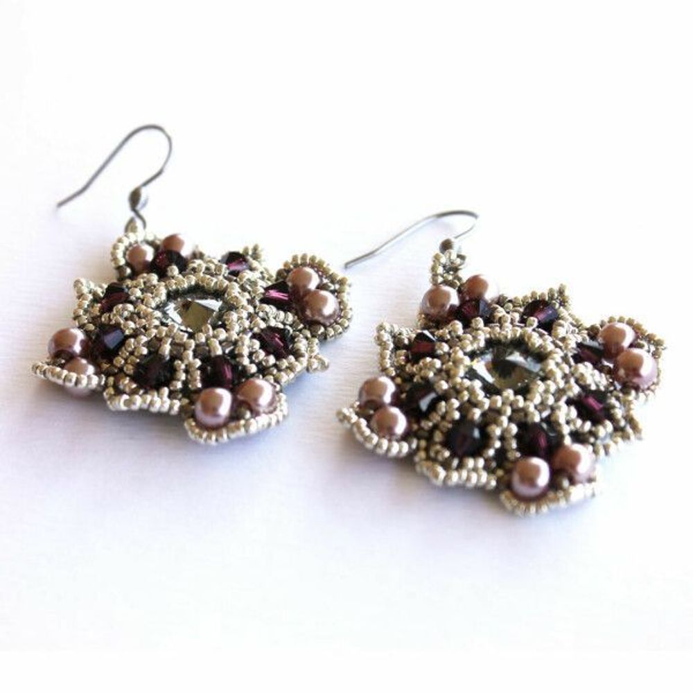 Bijoux - Boucles d'oreilles Baroque - L'ATELIER DES CREATEURS