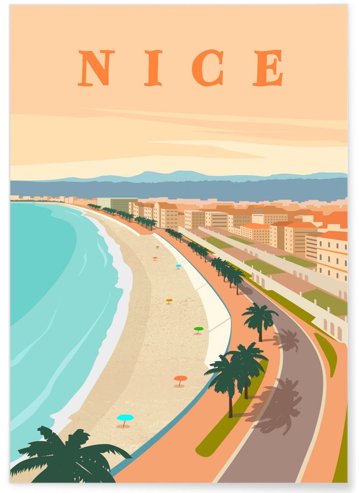 Affiches - AFFICHES ILLUSTRATIONS VILLES DE FRANCE - L'AFFICHERIE