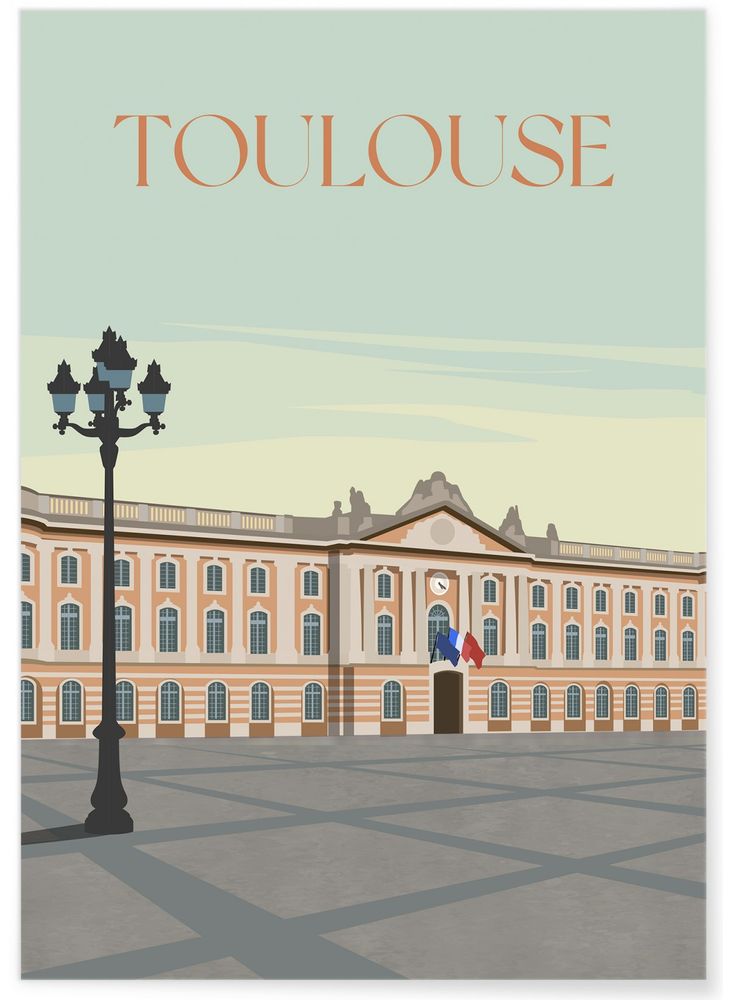 Affiches - AFFICHES ILLUSTRATIONS VILLES DE FRANCE - L'AFFICHERIE