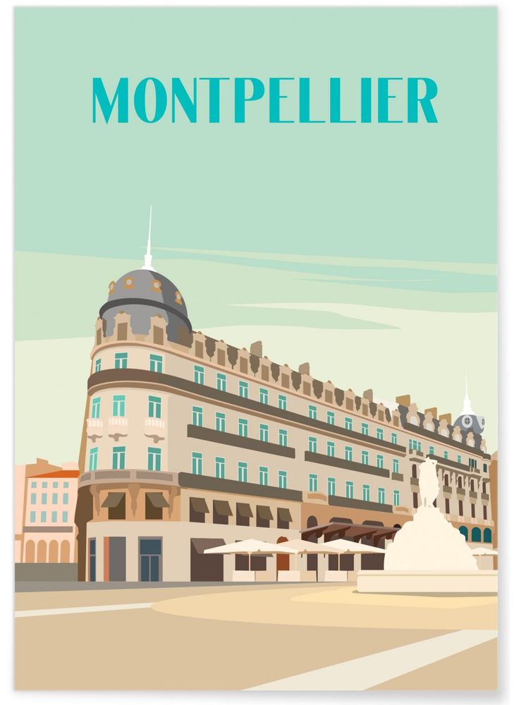 Affiches - AFFICHES ILLUSTRATIONS VILLES DE FRANCE - L'AFFICHERIE