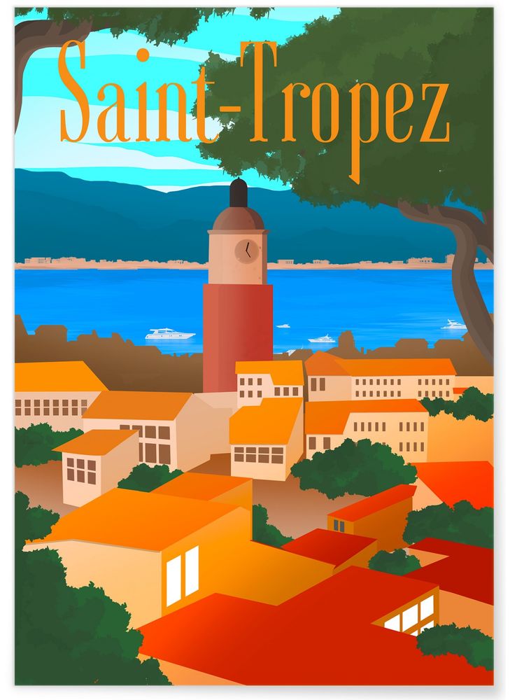 Affiches - AFFICHES ILLUSTRATIONS VILLES DE FRANCE - L'AFFICHERIE
