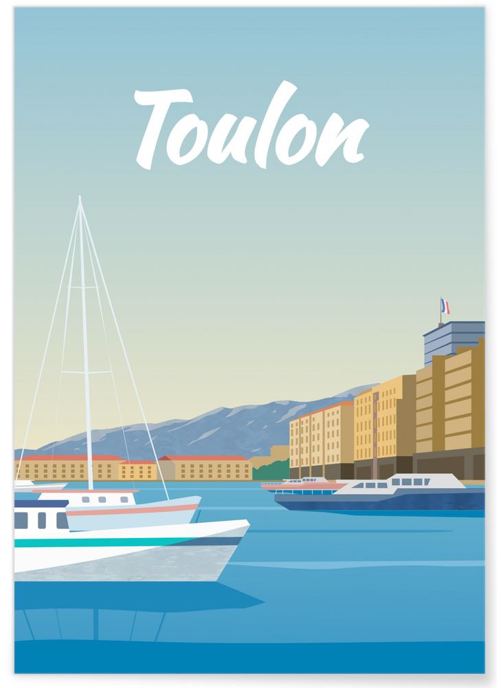 Affiches - AFFICHES ILLUSTRATIONS VILLES DE FRANCE - L'AFFICHERIE