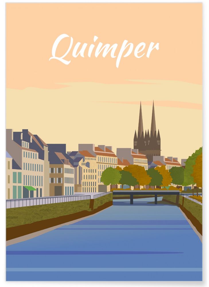 Affiches - AFFICHES ILLUSTRATIONS VILLES DE FRANCE - L'AFFICHERIE
