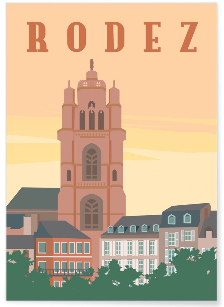 Affiches - AFFICHES ILLUSTRATIONS VILLES DE FRANCE - L'AFFICHERIE