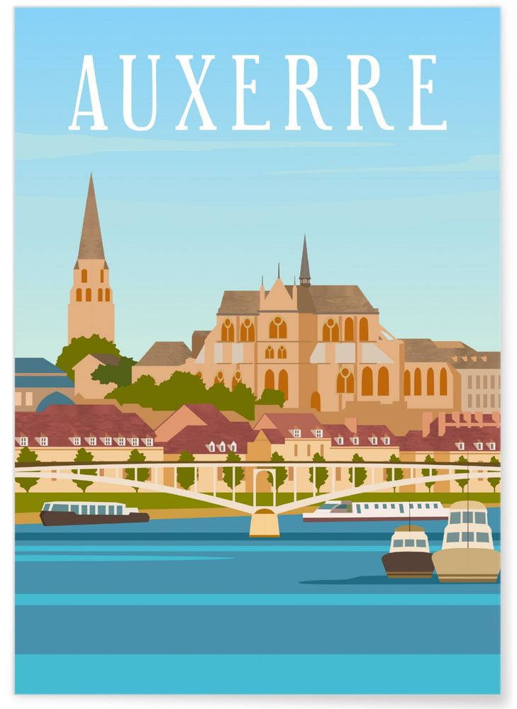 Affiches - AFFICHES ILLUSTRATIONS VILLES DE FRANCE - L'AFFICHERIE
