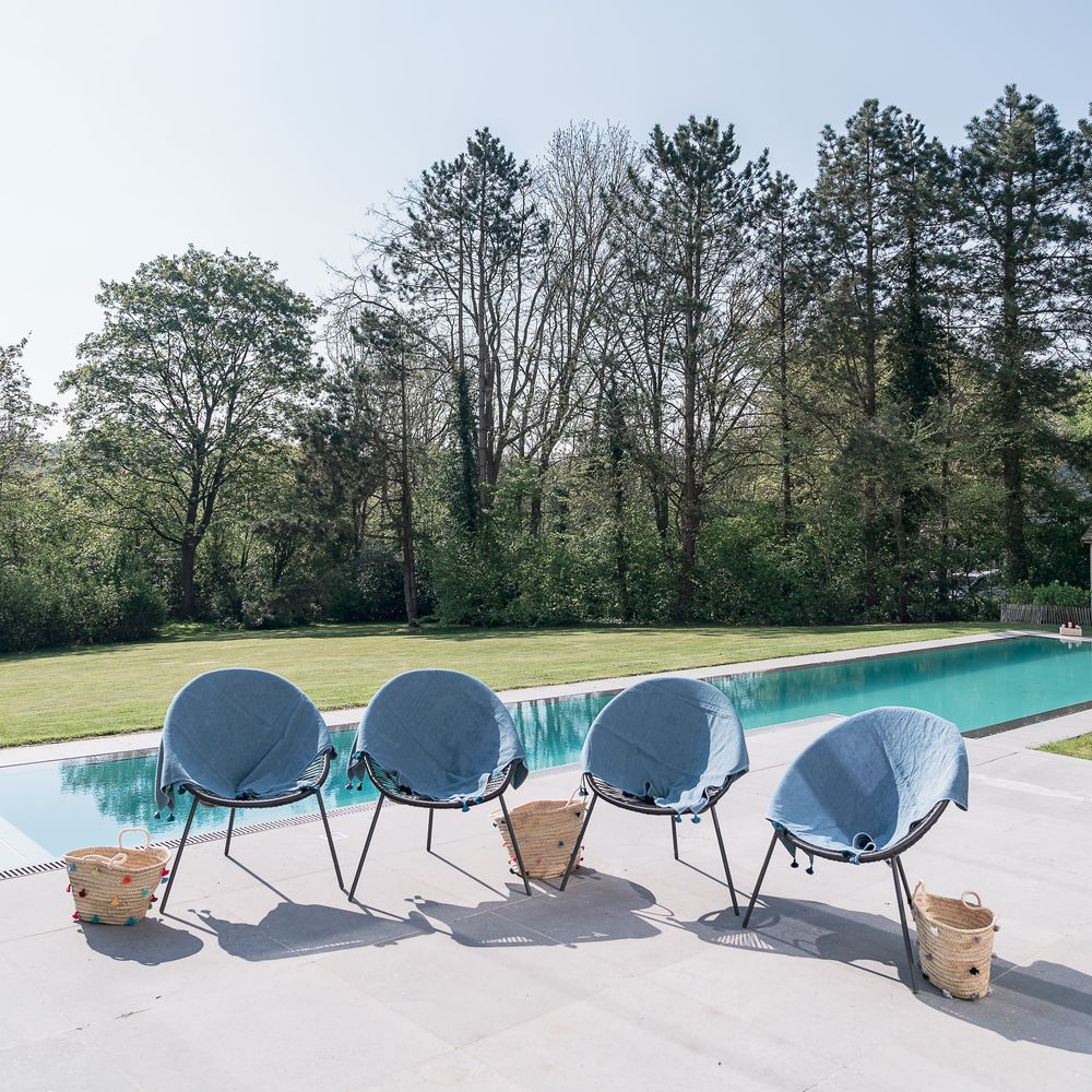 Decorative objects - Beach towel with tassels - MIA ZIA