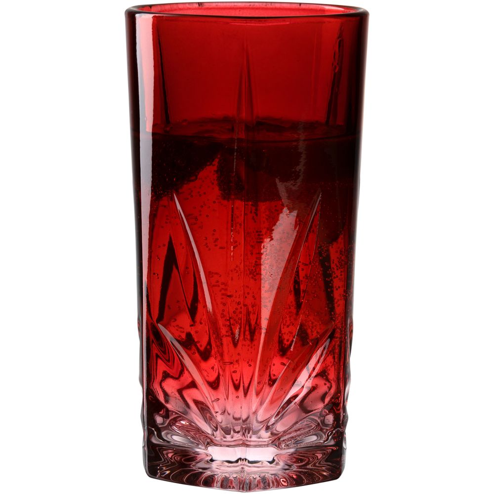 Verres - Capri verre LD 390 ml rouge - LEONARDO