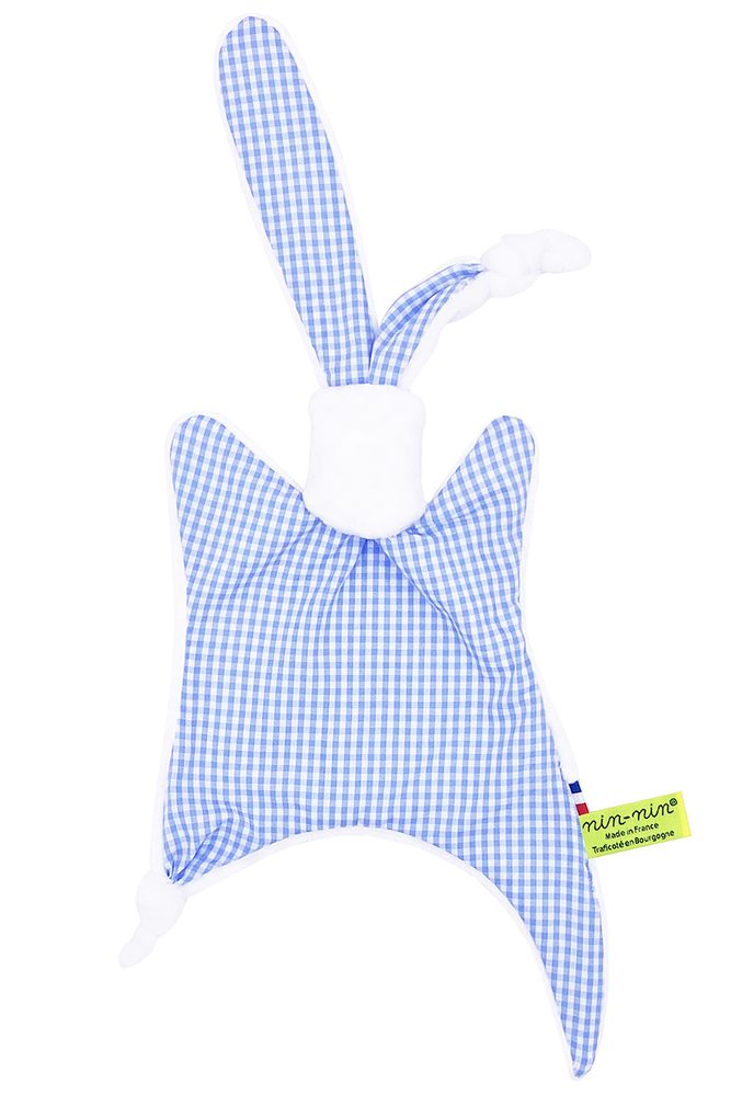 Homewear bien-être - DOUDOU LE VICHY BLEU - NIN-NIN