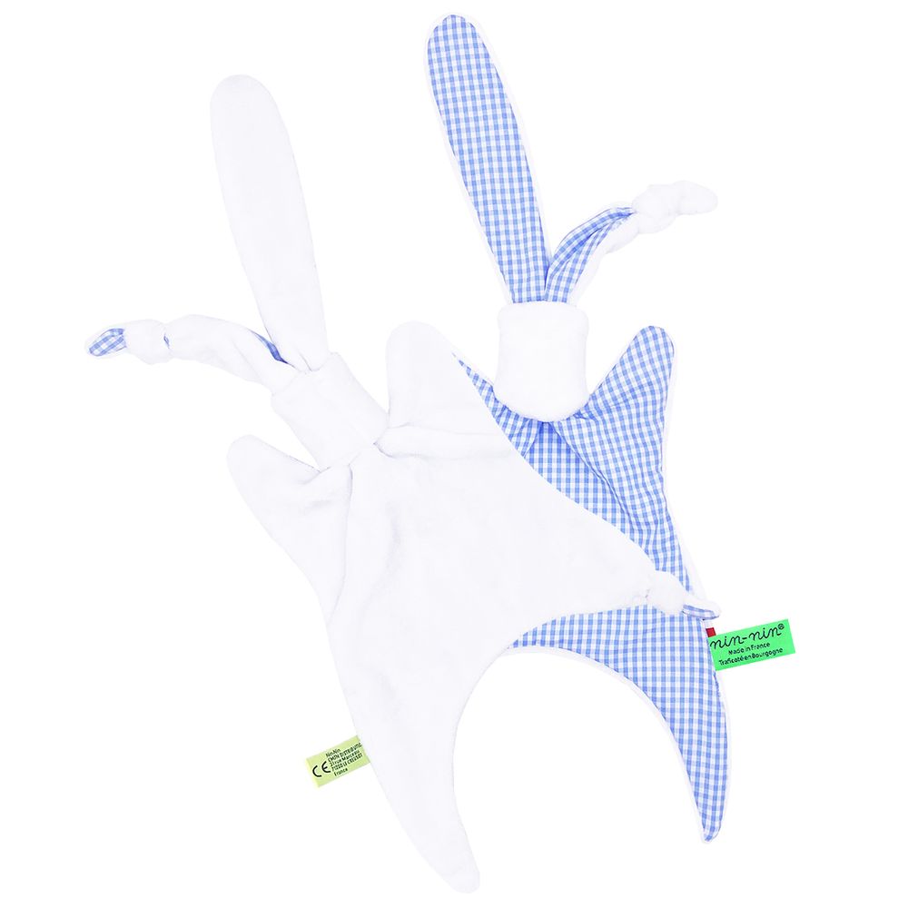 Homewear bien-être - DOUDOU LE VICHY BLEU - NIN-NIN
