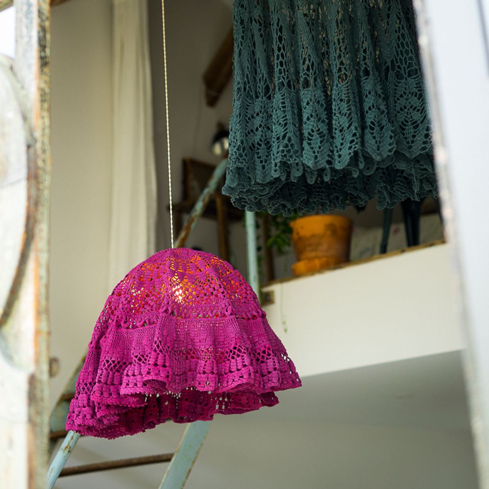 Objets de décoration - DES SUSPENSIONS - ROSE VELOURS