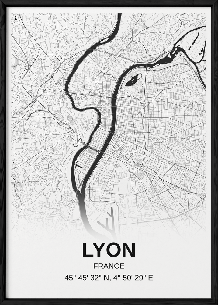 Affiches - AFFICHES CARTES VILLES DE FRANCE - L'AFFICHERIE