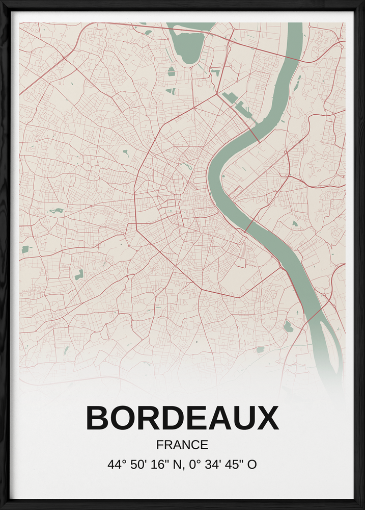 Affiches - AFFICHES CARTES VILLES DE FRANCE - L'AFFICHERIE
