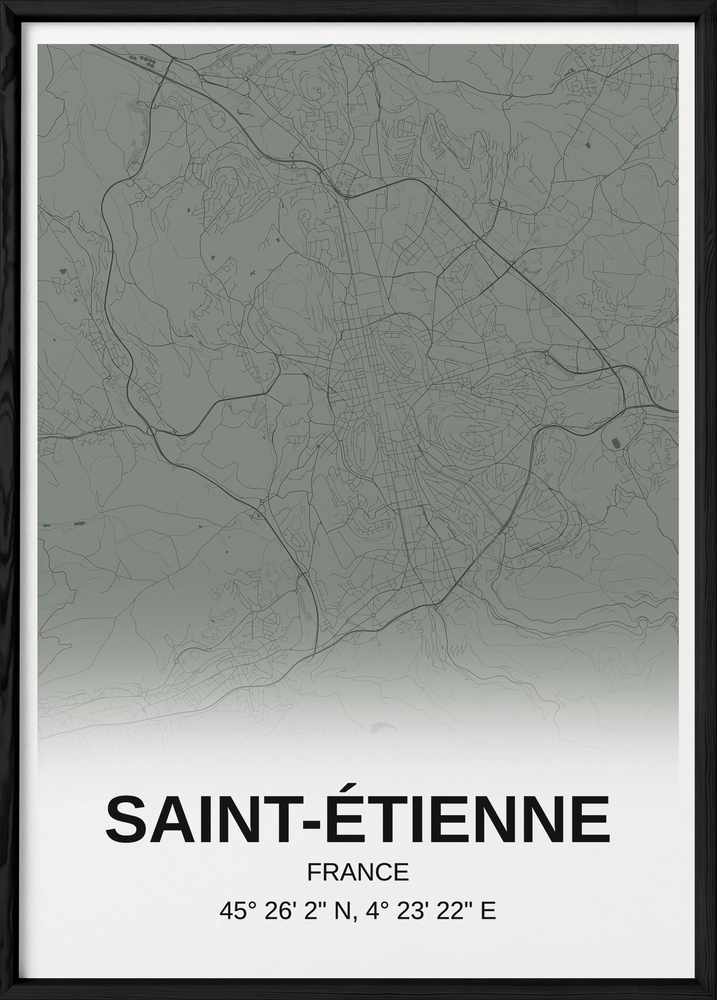 Affiches - AFFICHES CARTES VILLES DE FRANCE - L'AFFICHERIE
