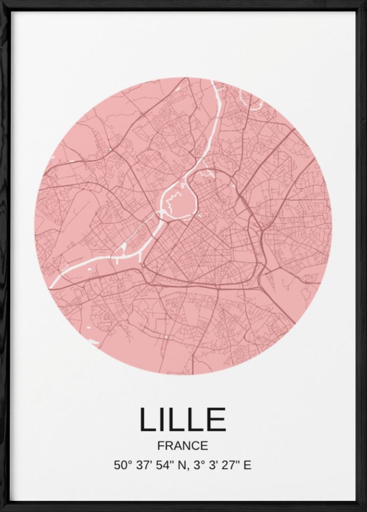Affiches - AFFICHES CARTES VILLES DE FRANCE - L'AFFICHERIE