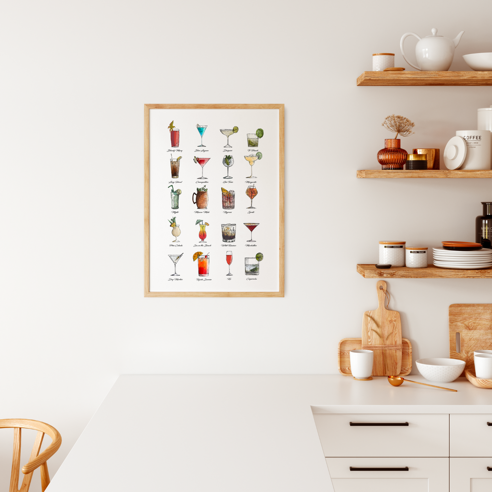 Kitchens furniture - COCKTAIL POSTERS - L'AFFICHERIE
