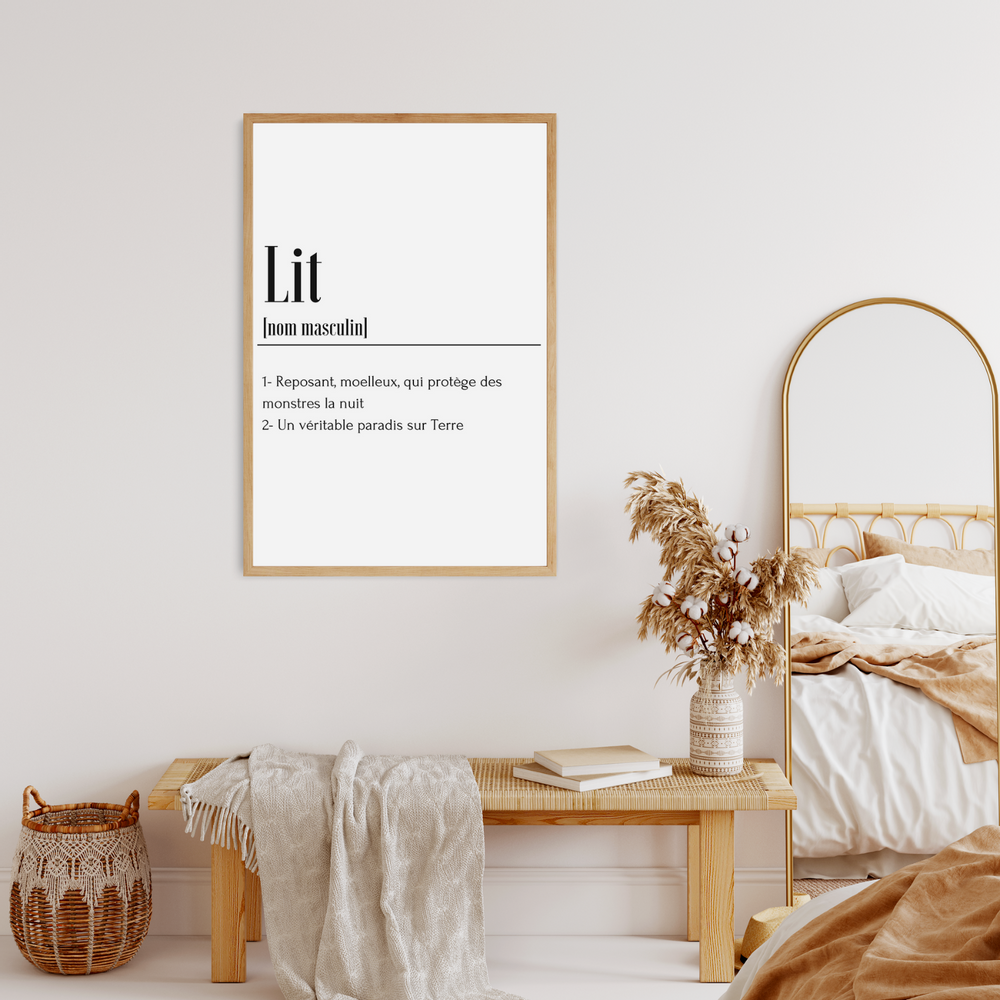 Affiches - AFFICHES DÉFINITIONS PIÈCES DE LA MAISON - L'AFFICHERIE
