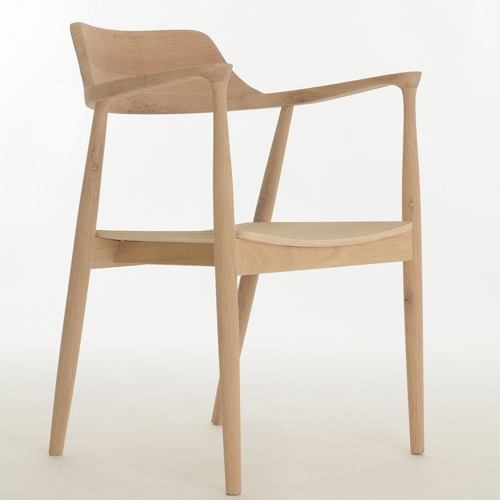 Chairs - HIROSHIMA Chair - Oak or Ash - JOE SAYEGH PARIS