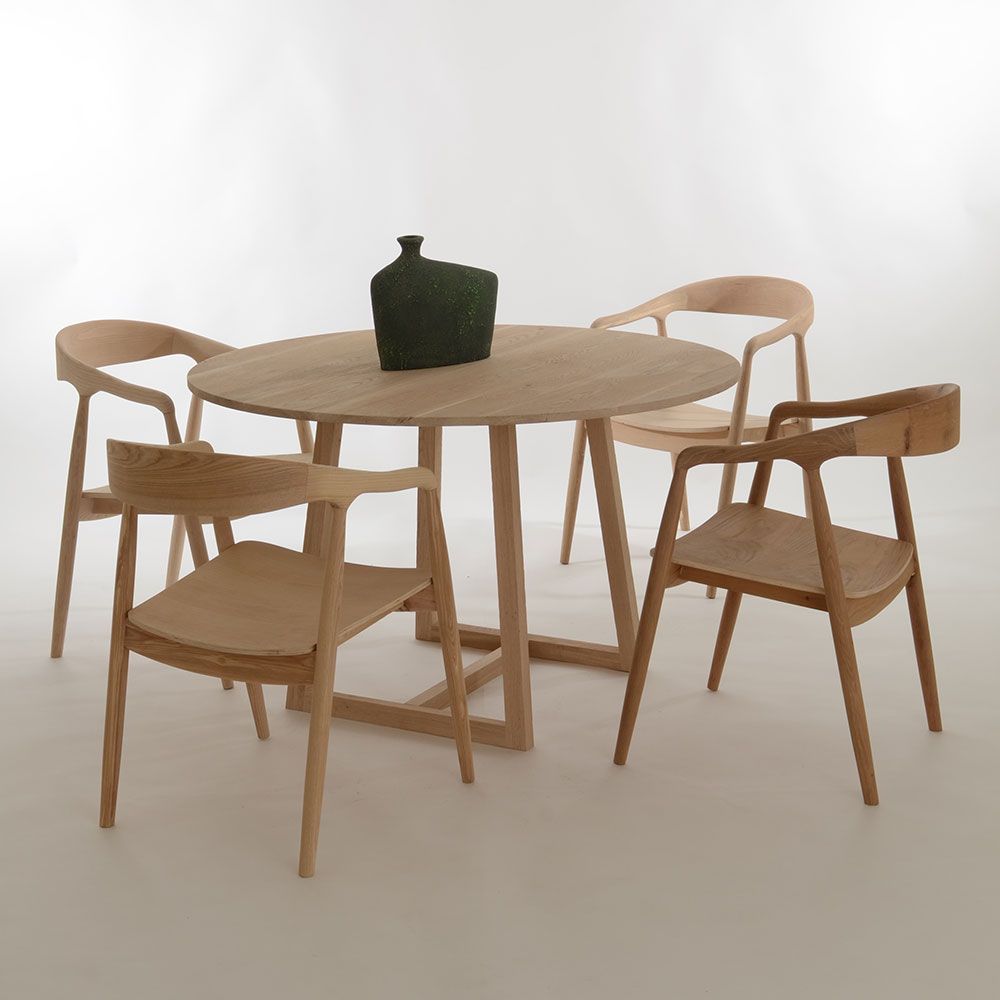 Dining Tables - KILKENNY Table - Oak or Ash - JOE SAYEGH PARIS