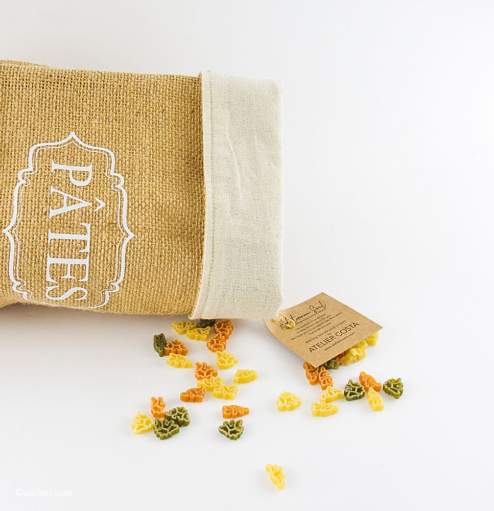 Gifts - L'Épicerie -printed jute storage bags- - ATELIER COSTÀ
