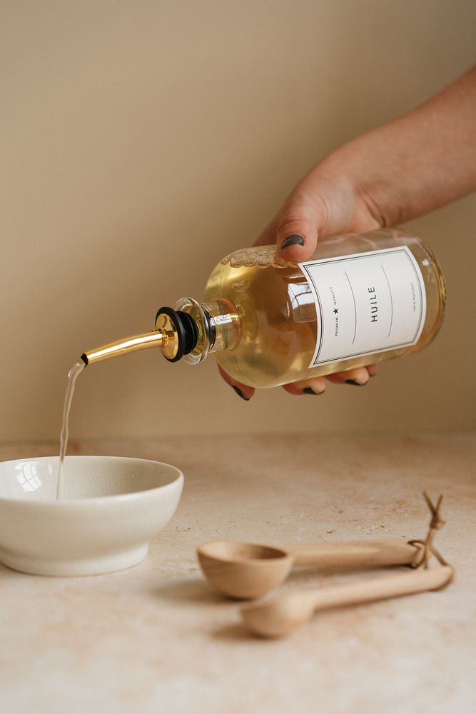 Carafes - Bouteille Huile ou Vinaigre - LES FLACONS DE L'APOTHICAIRE