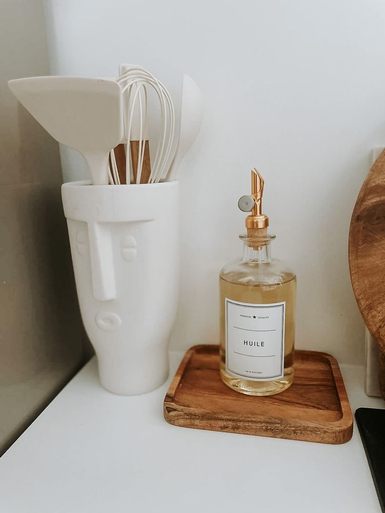 Carafes - Bouteille Huile ou Vinaigre - LES FLACONS DE L'APOTHICAIRE